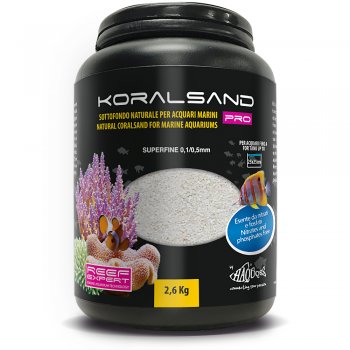 HAQUOSS KORALSAND PRO SUPERFINE 0,1-0,5mm - SABBIA CORALLINA - 2,6 - 6,5 - 13KG